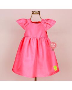 vestido-infantil-rosa-pink-neon-mon-sucre-flowers-fresh-frente