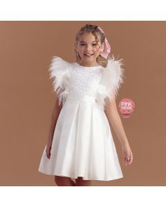 vestido-de-festa-infantil-luxo-branco-petit-cherie-plumas-maya-modelo