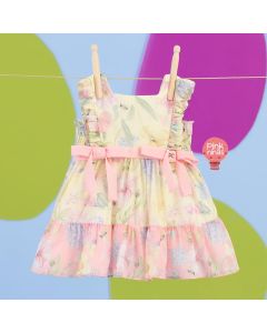 vestido-de-festa-infantil-bebe-amarelo-e-rosa-petit-cherie-floral-lhais-frente 