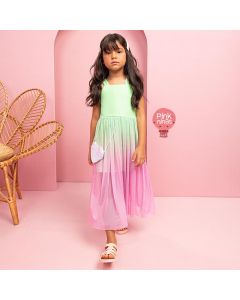 vestido-infantil-degrade-verde-e-rosa-tule-carol-modelo